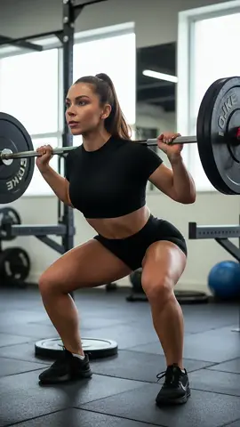 Tutorial fotos fitness gemini Texto: Ensaio fotográfico fitness profissional, com a usuária vestindo shorts e top, evidenciando a definição muscular das coxas, abdômen e bíceps. O rosto deve ser mantido com características naturais, e o ambiente deve ser bem iluminado e profissional, com foco em realçar a forma física e o condicionamento #CapCut #gemini #Fitness 