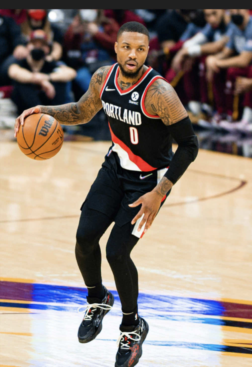 yall think pg still salty? 🤣 #damianlillard #paulgeorge #NBA #nfl #portlandtrailblazers 