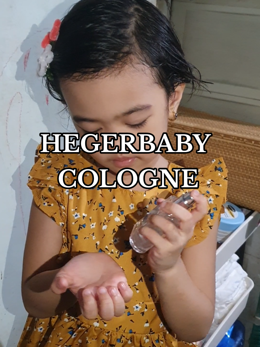 the newest product of hegerbaby❤️Sobrang bango at matagal matanggal yung amoy🤗🤗Kung gusto niyo yung parang powdery na amoy get niyo natu❗️❗️ #hegerbabycare  #hegerbaby  #cologne 