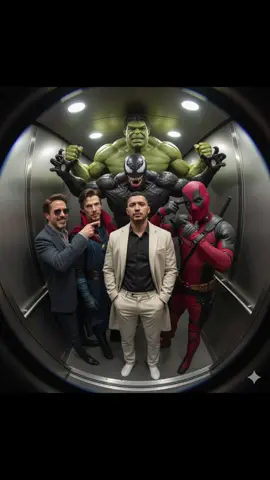 1 Abra o Gemini  2 Criar Imagem  3 Adicione o Prompt  Crie uma selfie 3D ultra-realista em formato vertical 9:16 com efeito olho de peixe (fisheye) usando a minha foto fornecida corretamente. Na imagem, estão Robert Downey Jr como Homem de Ferro, Benedict Cumberbatch como Doutor Estranho, Mark Ruffalo como Hulk, Ryan Reynolds como Deadpool e Tom Hardy como Venom. Todos estão sorrindo (exceto eu, que tenho uma expressão de sorriso fechado/sério) e brincando pinçando meu rosto, exceto Venom, que está sempre sério e sombrio. A cena se passa dentro de um elevador. Ângulo de câmera alto. Distorsão extrema de fisheye. Iluminação cinematográfica realista, capturada como se fosse com uma DSLR 4K hiper-realista. A imagem deve ser ultra-realista, hiper-detalhada, em 4K bruto, fotorealismo, iluminação cinematográfica, faixa dinâmica alta, texturas fiéis à vida. Não alterar o rosto da foto anexada.
