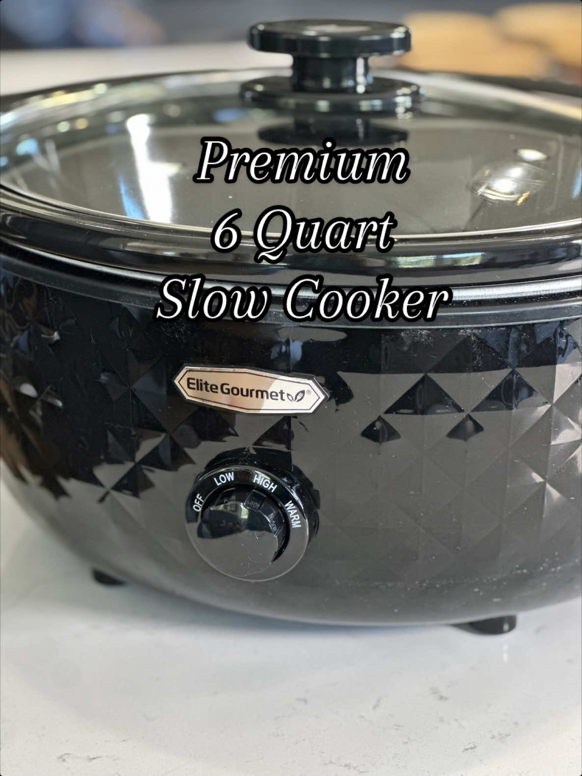 This 6-quart slow cooker makes weeknight dinners less stressful. big enough for family meals, cozy soups, or meal prep. set it, forget it, eat happy! #slowcooker #crockpot #slowcookermeals #crockpotmeals #kitchenfinds @QVC, Inc 