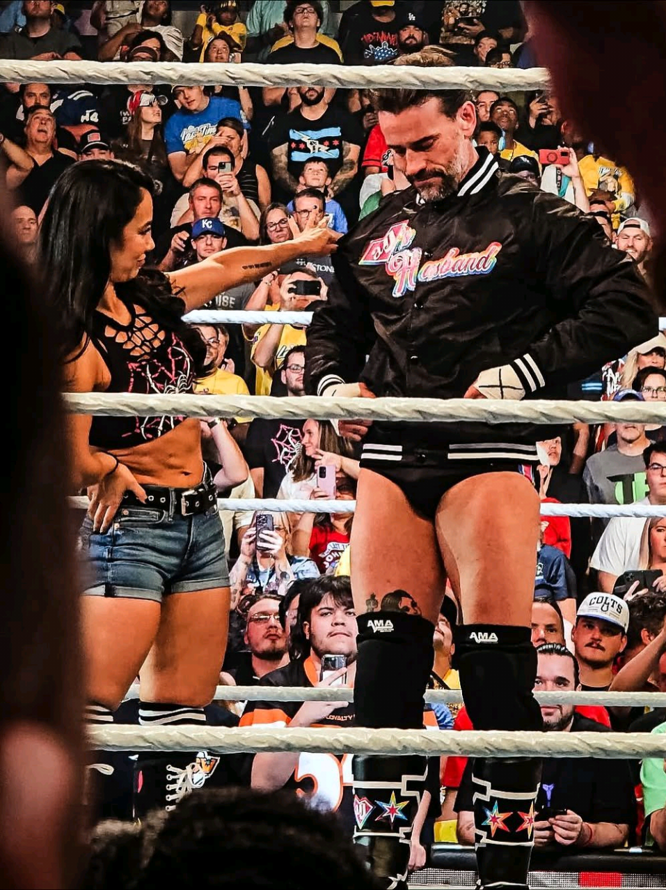 It's a total love to shoot a video that suits such a beautiful couple so well 🩷🫂 #cmpunk #ajlee #Love #ajleeedit #cmpunkedit 