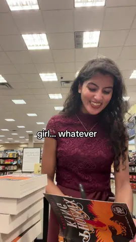 just minding my business and writing my books and signing them for readers, that’s all ❤️ #girlwhatever #authortok #thephoenixking #BookTok #barnesandnobleshaul 