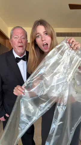 transparent pants by The Butler 