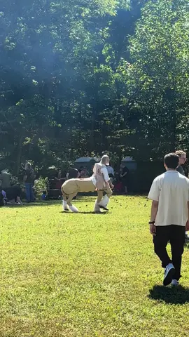 The perfect song for this scene. @OCT #halfhorsehalfman #peterpleasegooutwithme #oncompanytime #renfaire #renaissancefaire 