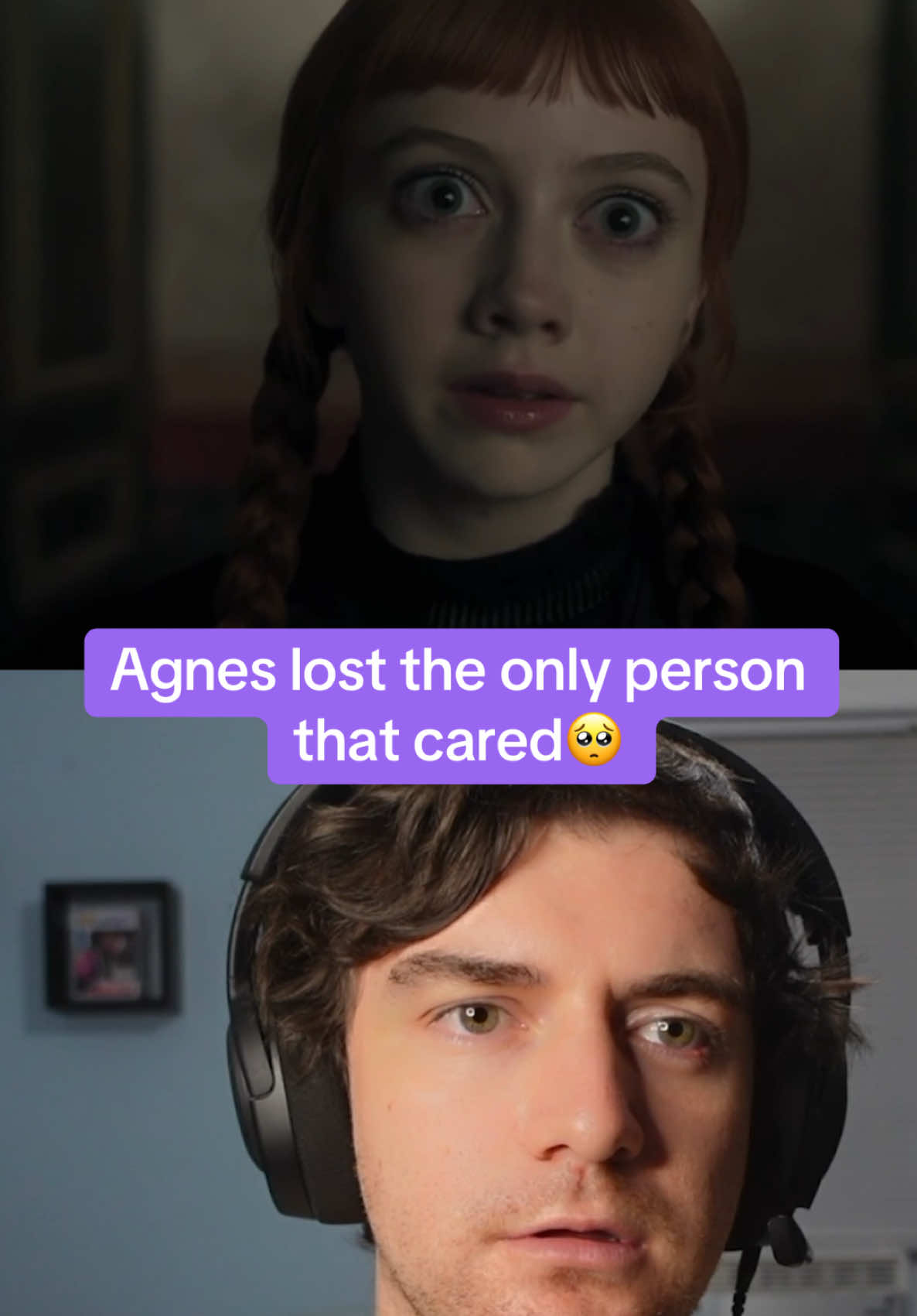 Why do they gotta kill him off😭 #wednesdayseason2 #isaacnight #agnesdemille 