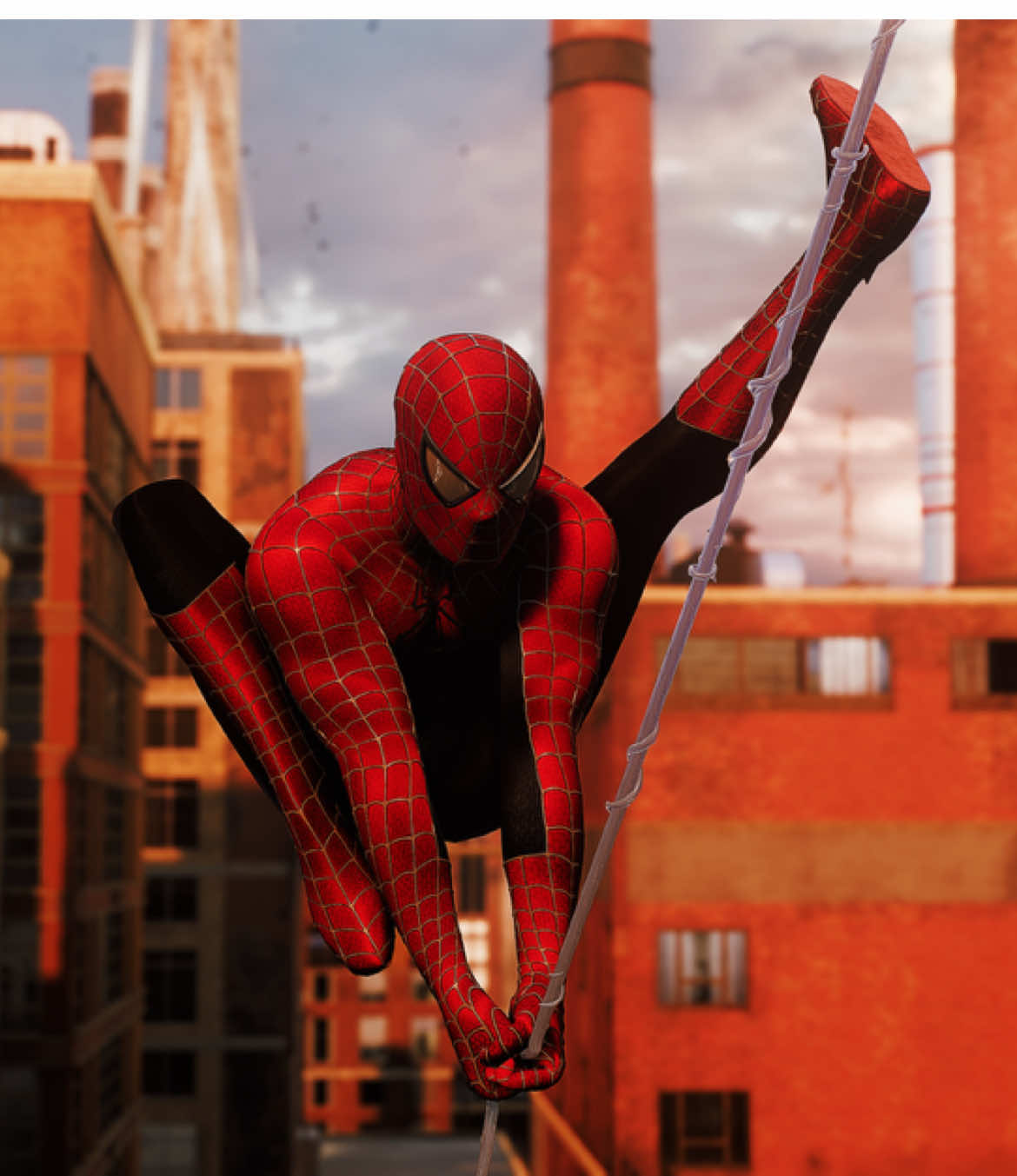 Spider-Man 2 Web Swinging To Music 🎧 #marvelspiderman2 #spiderman2 #peterparker #webswingingtomusic #spiderman 