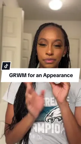 #grwm #nflcheer #nflcheerleader #blackgirlmakeuptutorial #beauty 