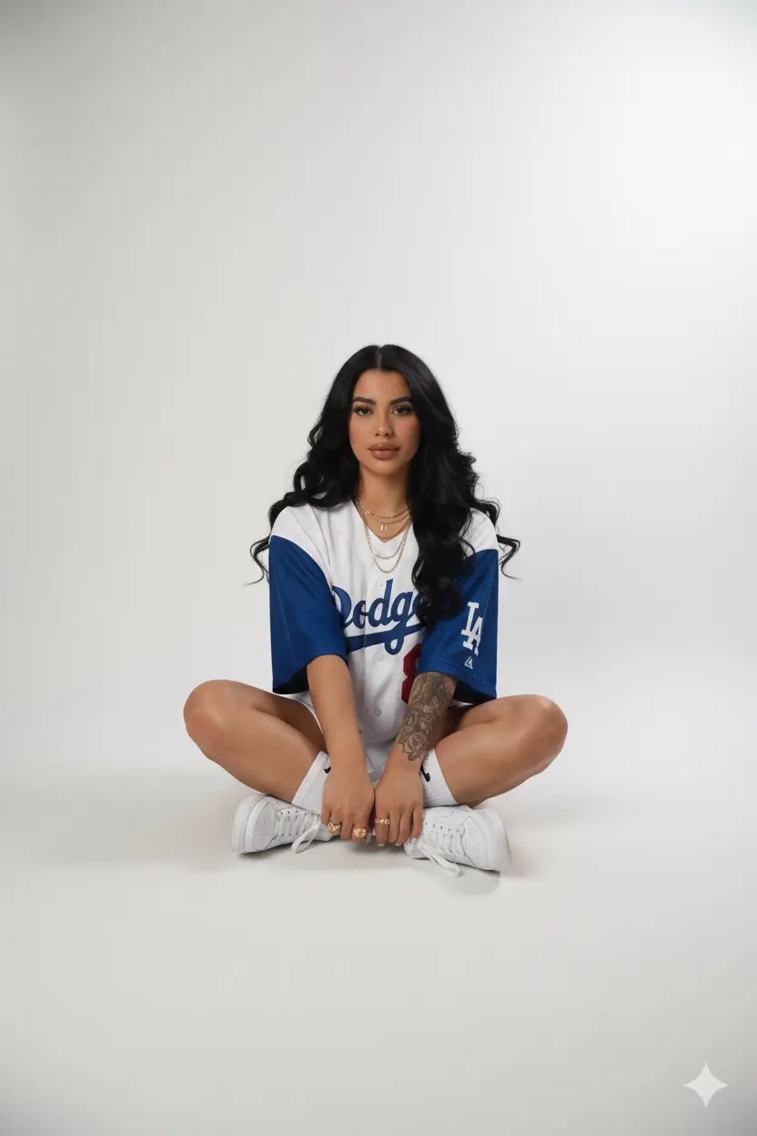 Who needs photo shoots when you have AI ✨🤣 #dodgers #fyp 