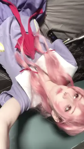 i love this song  #yuno #futurediary #mirainikki #cosplay #femboy 