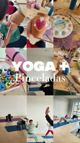 Un día para respirar, soltar y crear 🎨✨ Gracias por acompañarnos en esta experiencia tan especial 💜 Yoga con @Satyayogateziu ✔️ Pintura con Pinceladas ✔️ Vibras increíbles ✔️ Así se vivió este día mágico  ✨  #Pinceladas #yoga #EspacioCreativo #teziutlán 