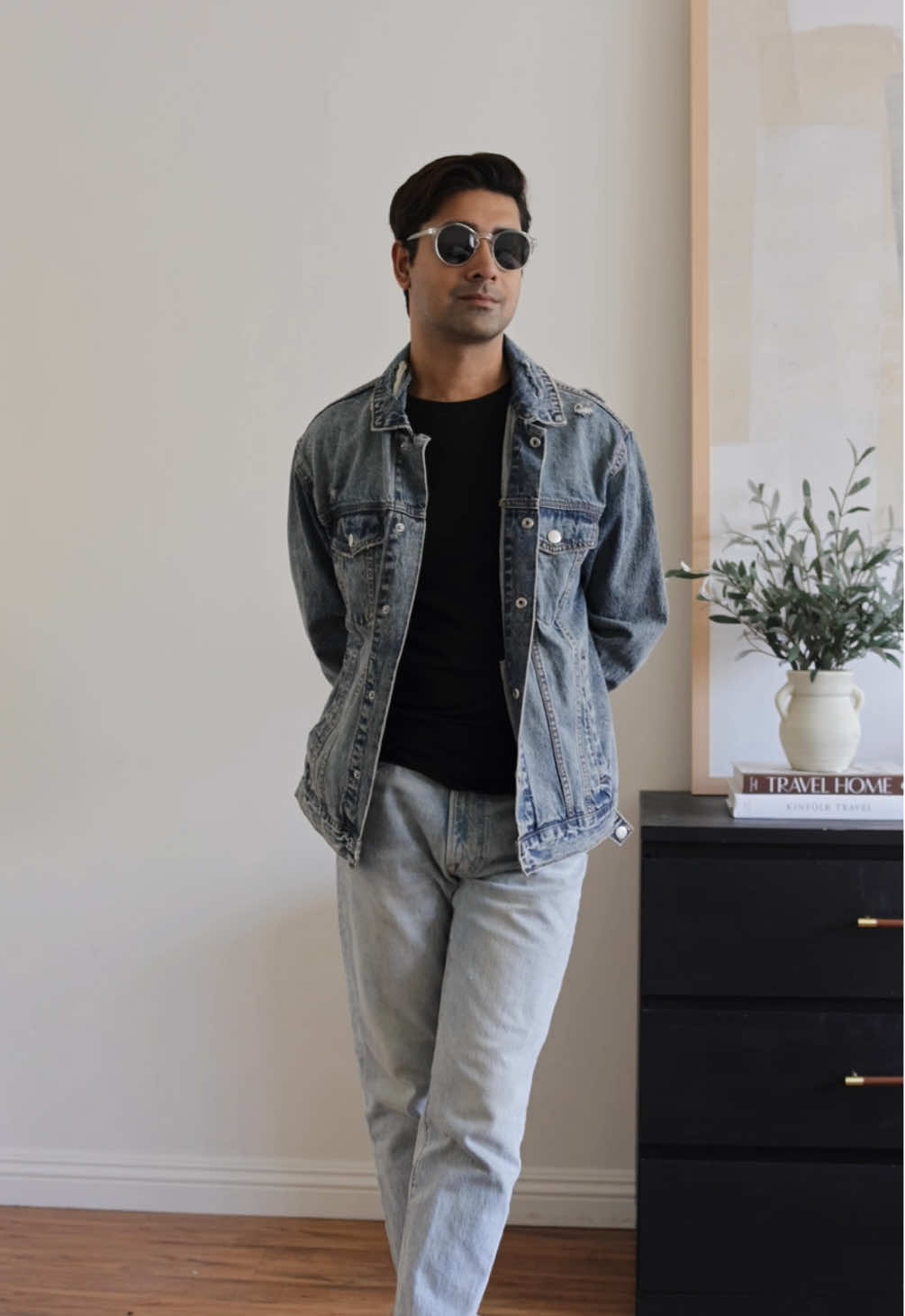 Casual Denim Fit #mensfashion #denimoutfit #mensstyle 