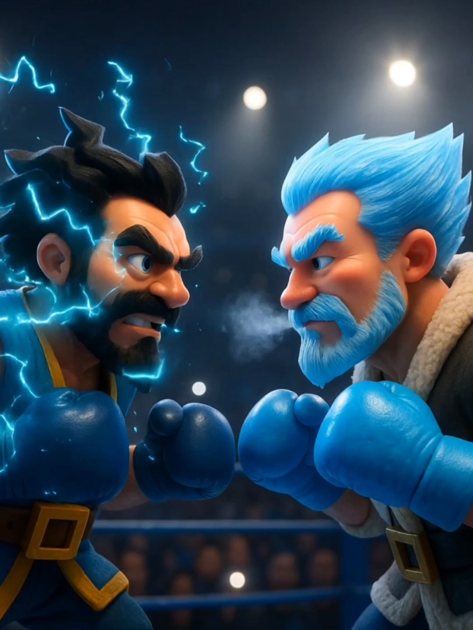 Replying to @pigeonbot004 Electro Wizard Vs Ice Wizard Electro Giant Vs Giant  Bowler Vs Goblin Cage 🥊🔥 #clashroyale #clashroyalememes #clashroyaledaily #jynxzi #boxing 