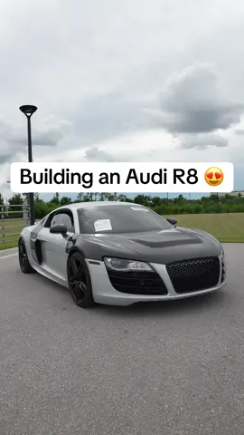 This front grille from @Can Auto Performance is PERFECTION 😍 #fyp #automotive #cars #r8 #v10 