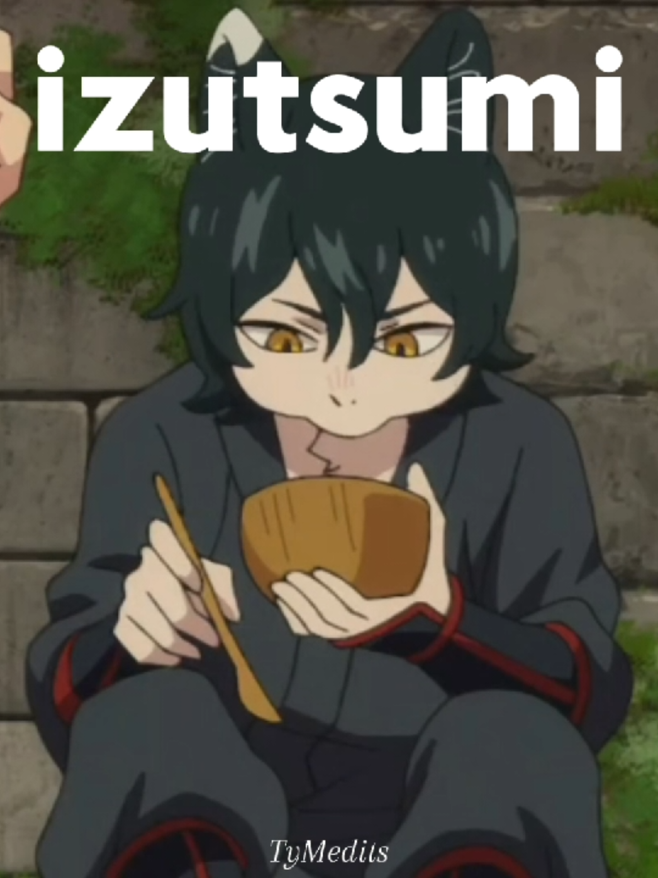 🐈‍⬛ | Pero si es la gata mañosa /⁠ᐠ⁠｡⁠ꞈ⁠｡⁠ᐟ⁠\ . . . #tragonesymazmorras #cancion #dungeonmeshi #izutsumi #gatamañosa 
