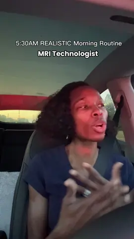Realistic morning routine for an MRI technologist #radiologictechnologist #mritech #morningroutine #healthcare 