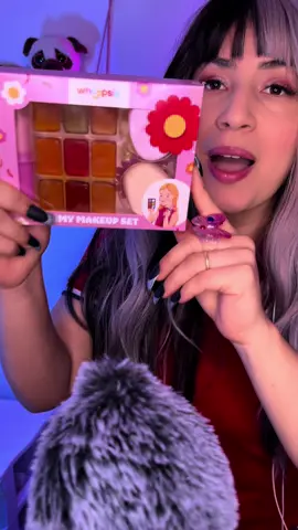 Outra maquiagem comestível 😭😢 #asmr #maquiagem 