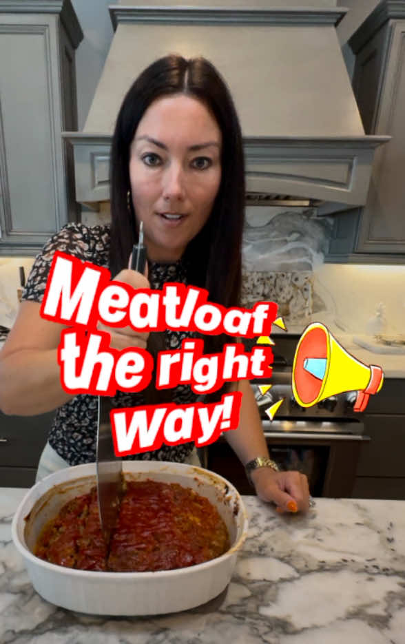 Do you eat meatloaf?  If not, you will if you try ours…. #easydinner #EasyRecipe #dishes #meatloaf #familydinner 