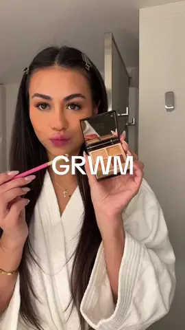 GRWM for dinner 🤍✨ #makeuphacks 
