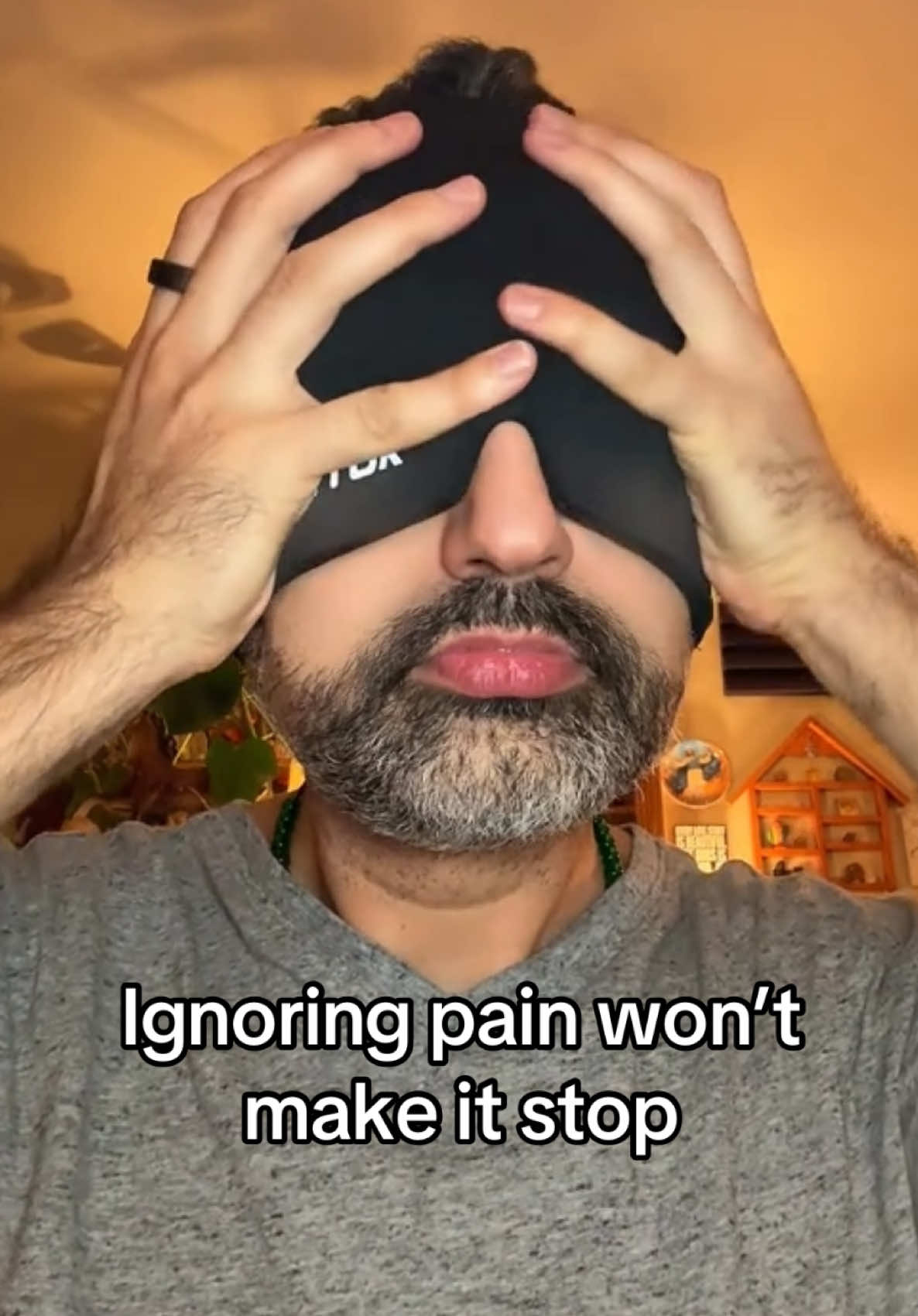 There's no such thing as a migraine that just goes away.  This headache and migraine relief cap is the find  - You can choose between hot or cold relief with this cap 🔥  Soft, stretchy, life-changing. #MigraineRelief #headaches #NaturalHealing #HotColdTherapy #PainFreeLiving