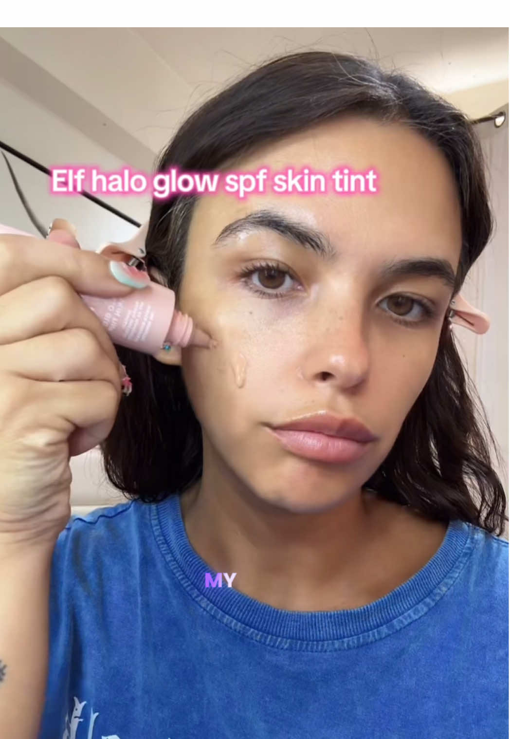 @e.l.f. Cosmetics #fyp #elfcosmetics #elfhaloglow #skintint #tiktokshopcreatorpicks 