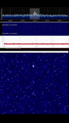 adjust your volume. September 27th 2025. when a meteor enters our atmosphere, it shows as a white dot on the screen but what was this after that white dot?🤔 #fyp #livestream #meteor #foryou #atmosphere 