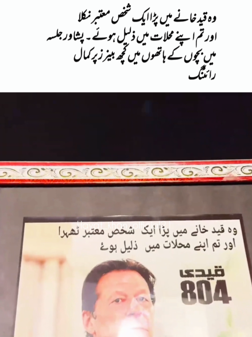 وہ قید خانے میں پڑا ایک شخص معتبر ٹھہرا  اور تم اپنے محلات میں زل یل ہوئے😍🥰#یہ_لے_معافی💪🏻 #عوام_بمقابلہ_کرپٹ_نظام #imranriaz #AbsaloutlyNot #hayatkhanofficial21 