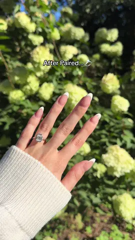 And I couldn’t be happier 🥹 #couplegoals #engaged #pairedapp #relationshipadvice #engagementring 
