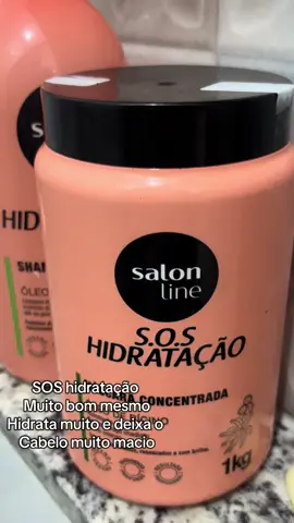 SOS hidratação ❤️ O melhor ❤️❤️ #sos #hidratacao #fyppppppppppppp #migslovers #salonlinebrasil 