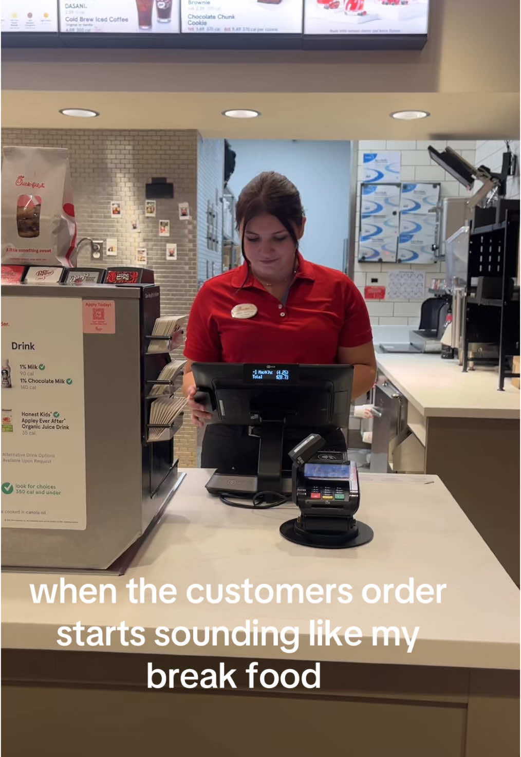 Brb, writing that down📝#fyp #cfa #willoughby #chickfila #chickfila 