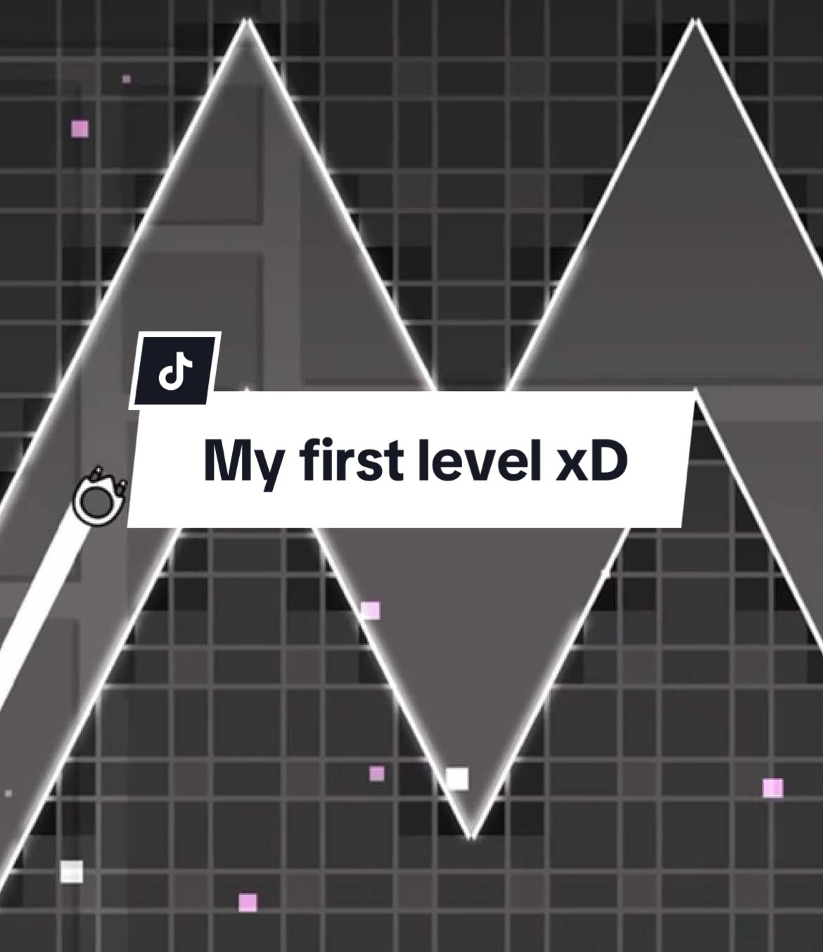 Is this a W or a L? 🥶 This took me about 2h to create. Would be cool if you could play it :) #level #geometrydash #macro #wave #challenge 