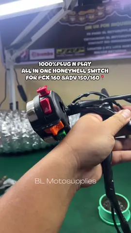 BALIK NYO KAPAG HINDI PLUG N PLAY MGA BOSSING! BAGAY SA MGA GUSTO NG CLEAN BUILD SA SWITCH NILA🔥 #blmotosupplies #fyp #honeywellswitch #honeywellswitchplugandplay #pcx160 