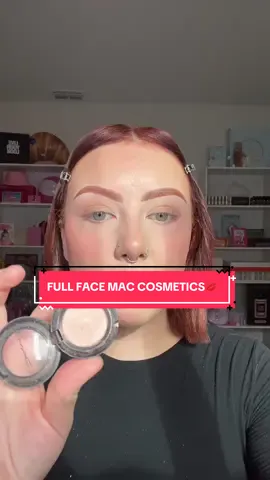 A full face of @maccosmetics 🖤 #fyp 