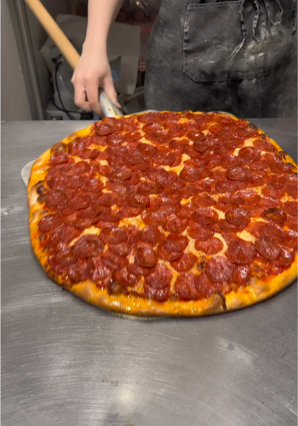 Built different: 120 Pepperoni 😍😋 #pizza #asmr #Foodie #torontotiktok #torontoeats  