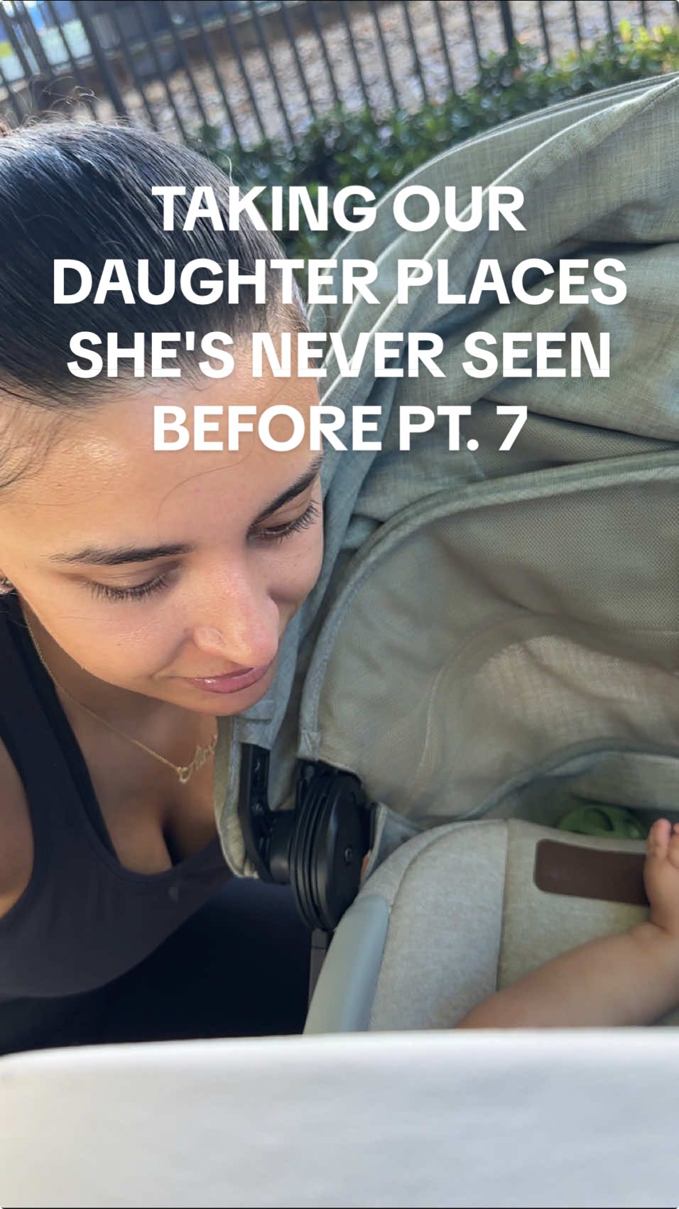 Mr. Dad brought us to tennis!✨ #firsttimeparents #dayinmylife #girlmom #momtok #firsttimemom #babyfirsts #husbandsoftiktok 