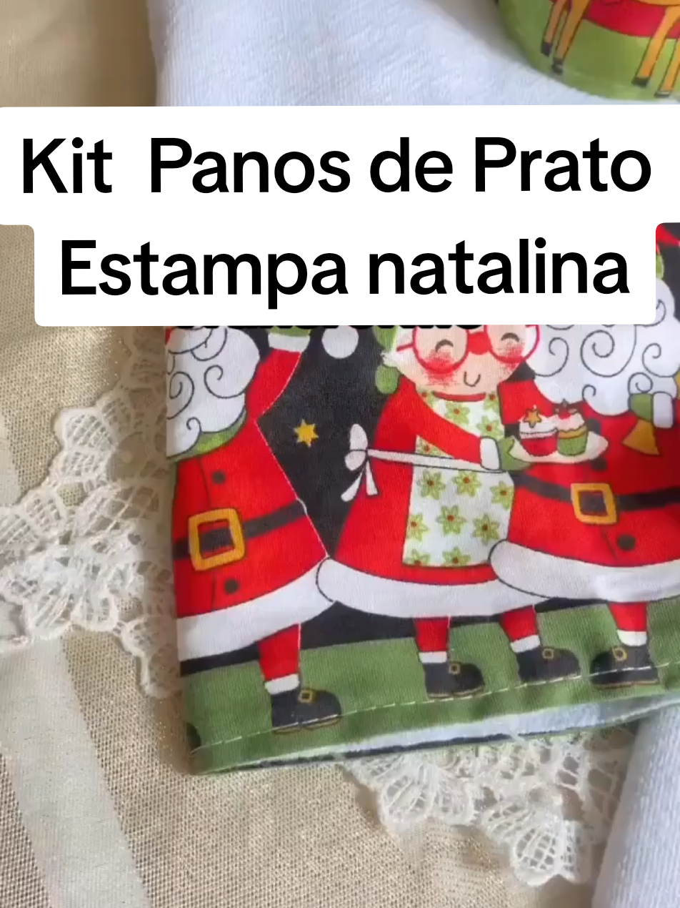 Panos de pratos natalinos #natal #panosdeprato #panosdepratosdecorados #cozinha #cozinhatiktok #nataltitok #ceiadenatal #decoracaodenatal 