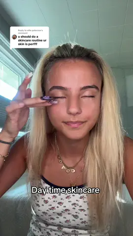 Replying to @ellie peterson #skincare 