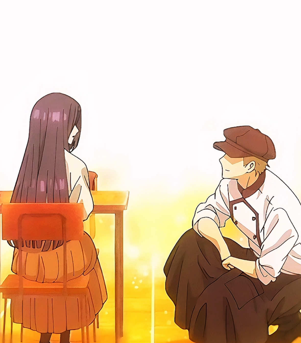 She fell in love with Rintaro's kindness💘 Anime: Kaoru Hana wa Rin to Saku / The Fragrant Flower Blooms with Dignity🌸  #waguri #wagurikaoruko #tsumugirintaro #kaoruhanawarintosaku #thefragrantflowerbloomswithdignity 