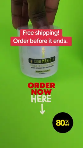 I'm soo much in love with this product. Try it guys, it works! King Maker - 13-in-1 Dietary Supplement for Men | 120 Capsules #King Maker - 13-in-1 Dietary Supplement for Men | 120 Capsules #King Maker - 13-in-1 Dietary Supplement for Men #King Maker #13-in-1 Dietary Supplement for Men #TikTokShopCreatorPicks 