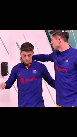 GAVI AND LEWANDOWSKI 🫂🥰 #gavi #lewandowski #barcaontiktok #pourtoii #fyp 