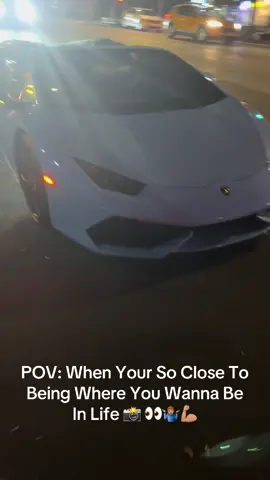 POV: When Your So Close To Being Where You Wanna Be In Life 📸 👀🤷🏽‍♂️💪🏽 . .#lambotalk #benzwalk #exoticcars #nyc #fyp 