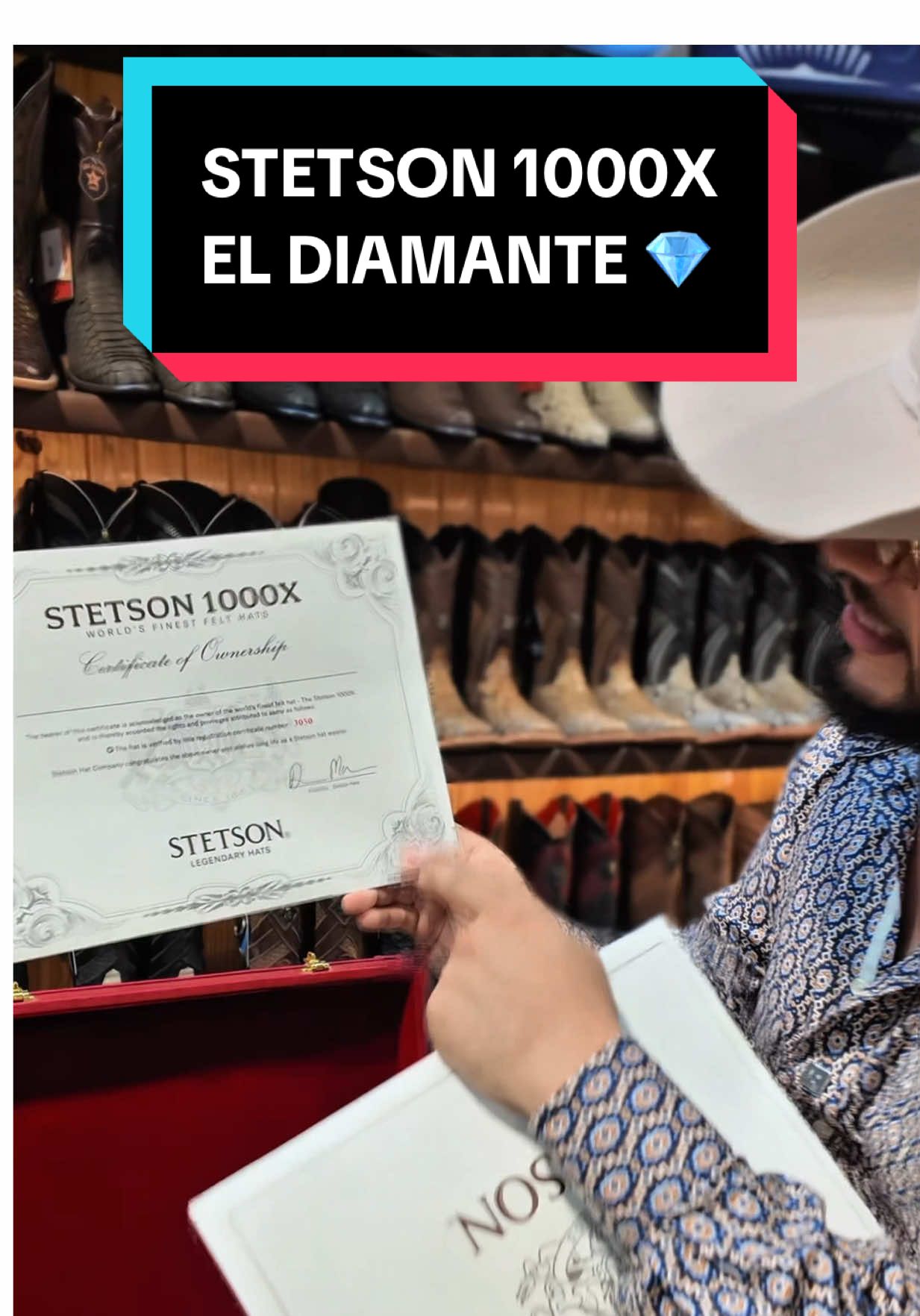YA PUEDEN ADQUIRIR SUS TEXANAS STETSON EN NUESTRAS LOCALIDADES🔥🤠7214 AILRINE DR HOUSTON TX 77076📍 8000 HARWIN DR HOUSTON TX 77036📍 SHOPROCKEM.COM🇺🇸 TIENDA EN LÍNEA  832-265-0348 STORE NUMBER   customer service -832-582-7571 #stetson #texanas #hats #western #eldiamante 