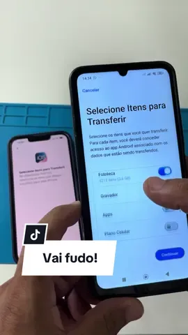 Como transferir todos os seus dados do Android para o iPhone #viral #ajuda #dicasdeiphone #assistenciatecnica #transferencia 