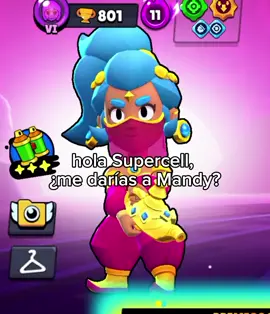 #supercell #brawlstarstiktok #mandy #skins #brawl_stars  no sé que poner help-