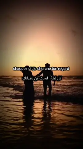 Chaque nuit je pense à toi, chanson française traduite en arabe, apprendre le français avec de la musique 🇨🇵🪉  #explore  #viral  #fyp  #LearnOnTikTok  #tatafrance84 