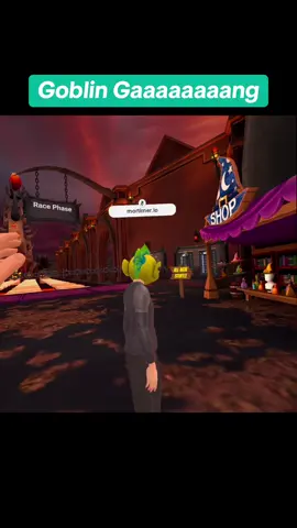 WE OUT HERE! To get the green, blue, and red goblin masks in Thieves & Warlocks  you just need to cage them in Goblin Wrangler. Then you can be in the goblin gang too! #e#emorgulg#gamedev