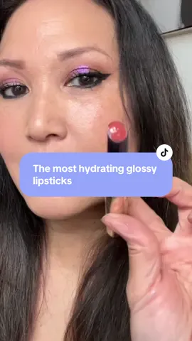 @Estée Lauder Glossy Lipsticks are pigmented and hydrating! I love this color: Melted Rose #glossylipstick #lipstick #lipcolor #lipgloss #makeup 
