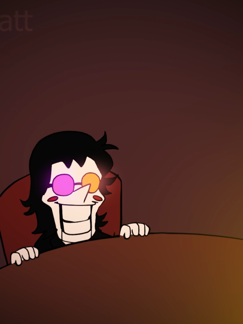Scenario where Tenna gave spamton another chance  #deltarune #deltaruneanimation #spamtonxtenna #spamton #tenna 