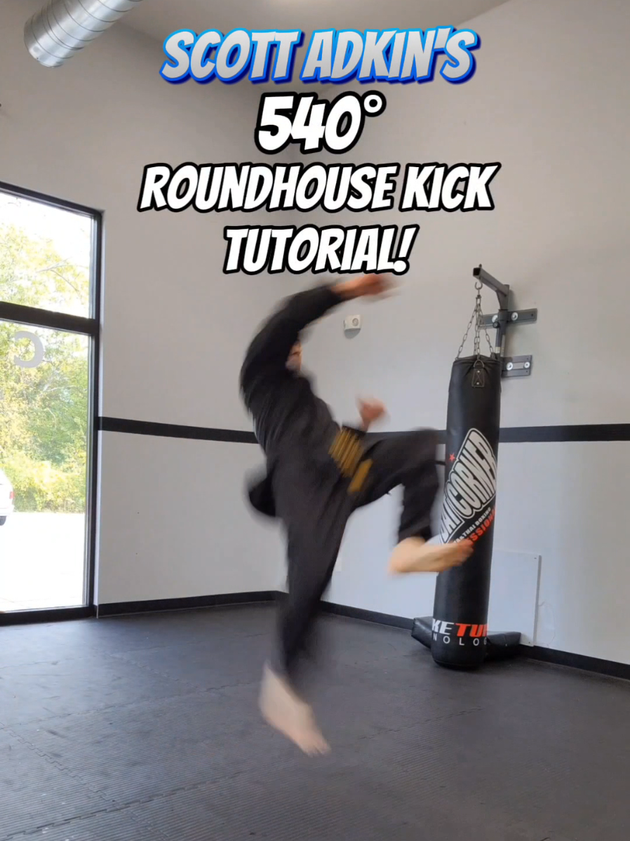 Scott Adkin's 540 Kick Tutorial! 