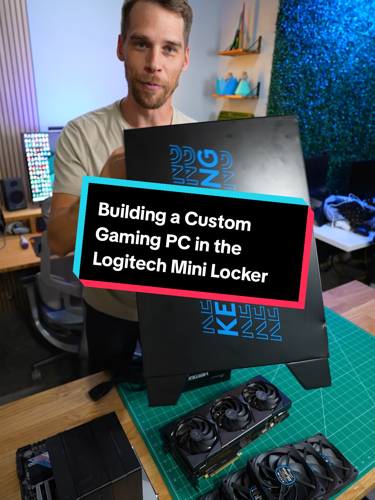 You see a PR Package from @Logitech G I see a Gaming PC #pcbuild #custompc #gamingpc #buildapc #techtok 